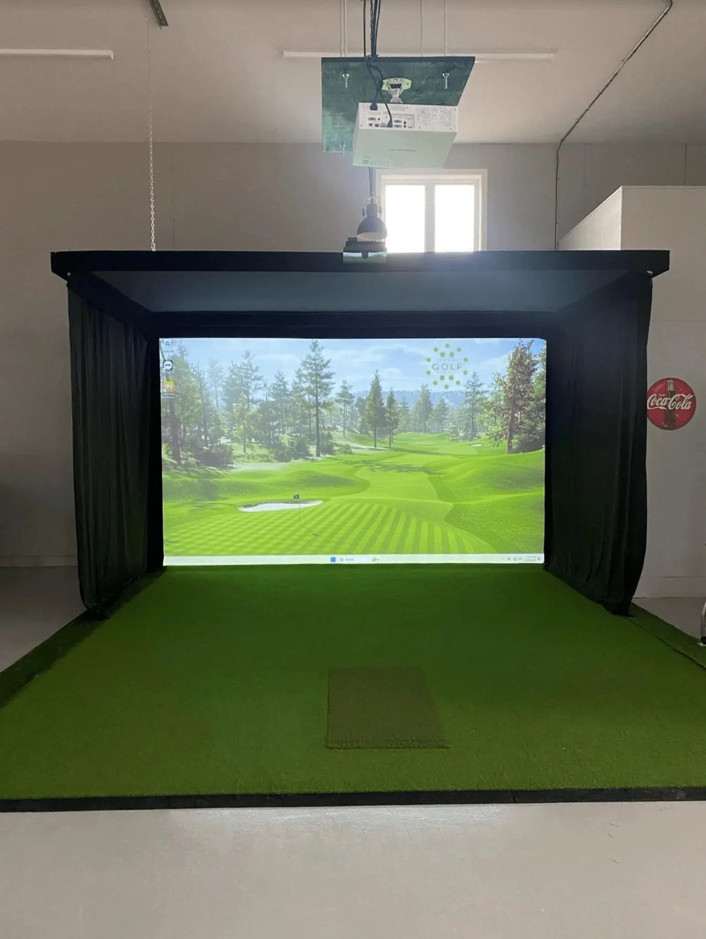 SIG Golf Simulator Curtains SIGPRO
