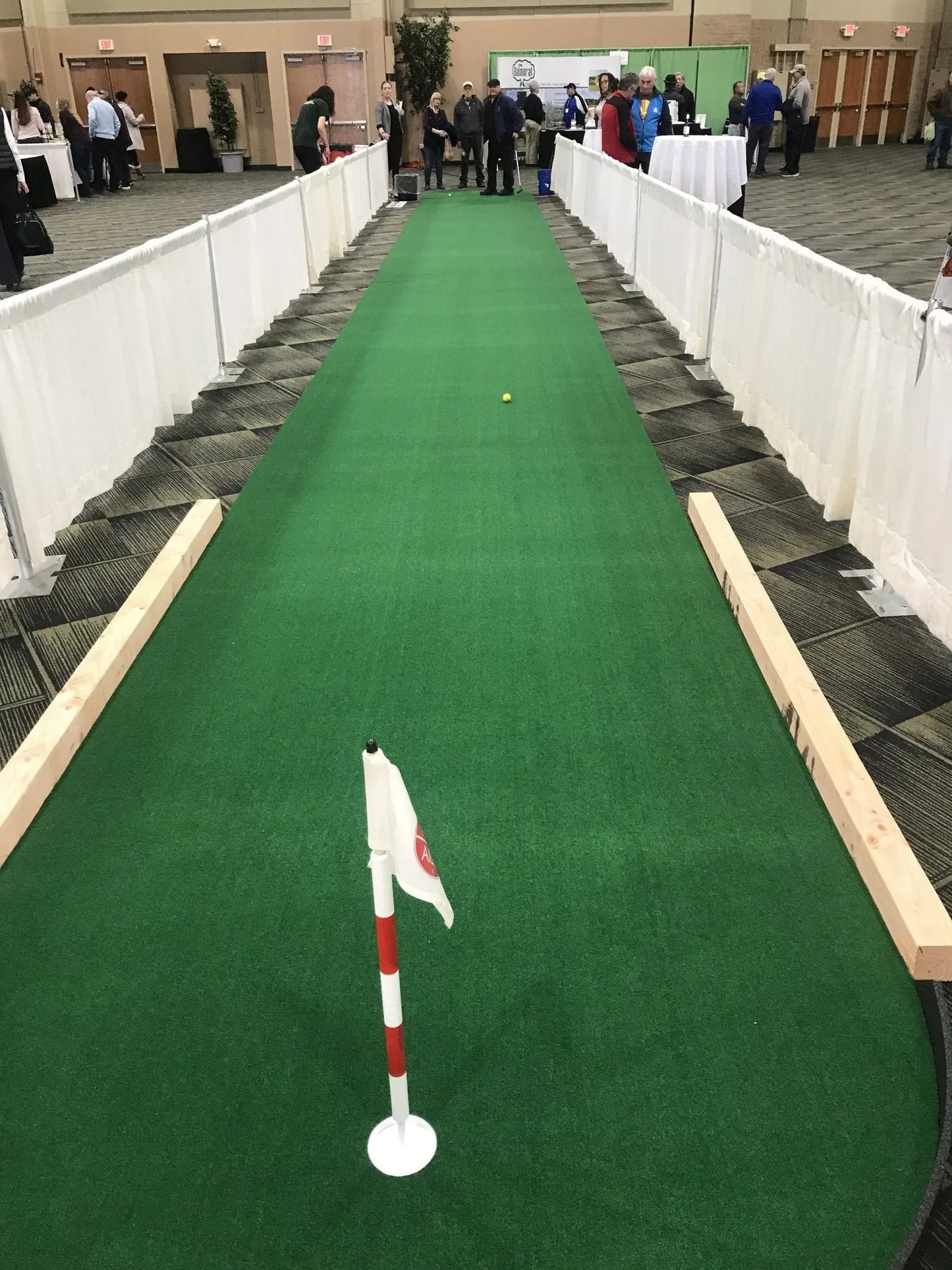 Big Moss Golf Long Putt 60ft V2 Indoor Putting Green Big Moss Golf