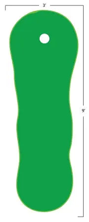 Big Moss Golf The Original EX1 Putting Green Big Moss Golf