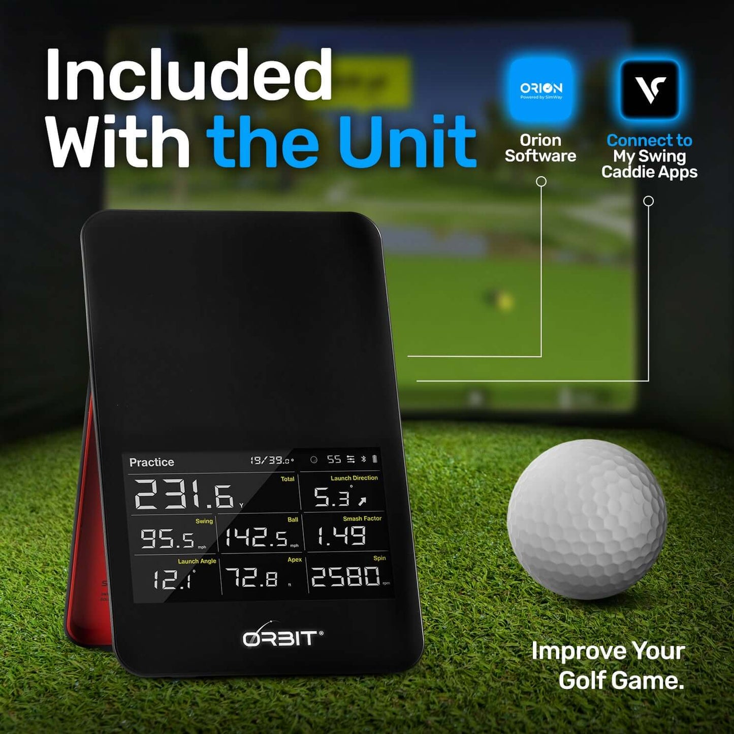 OptiShot Orbit Golf Simulator-My Golf Direct