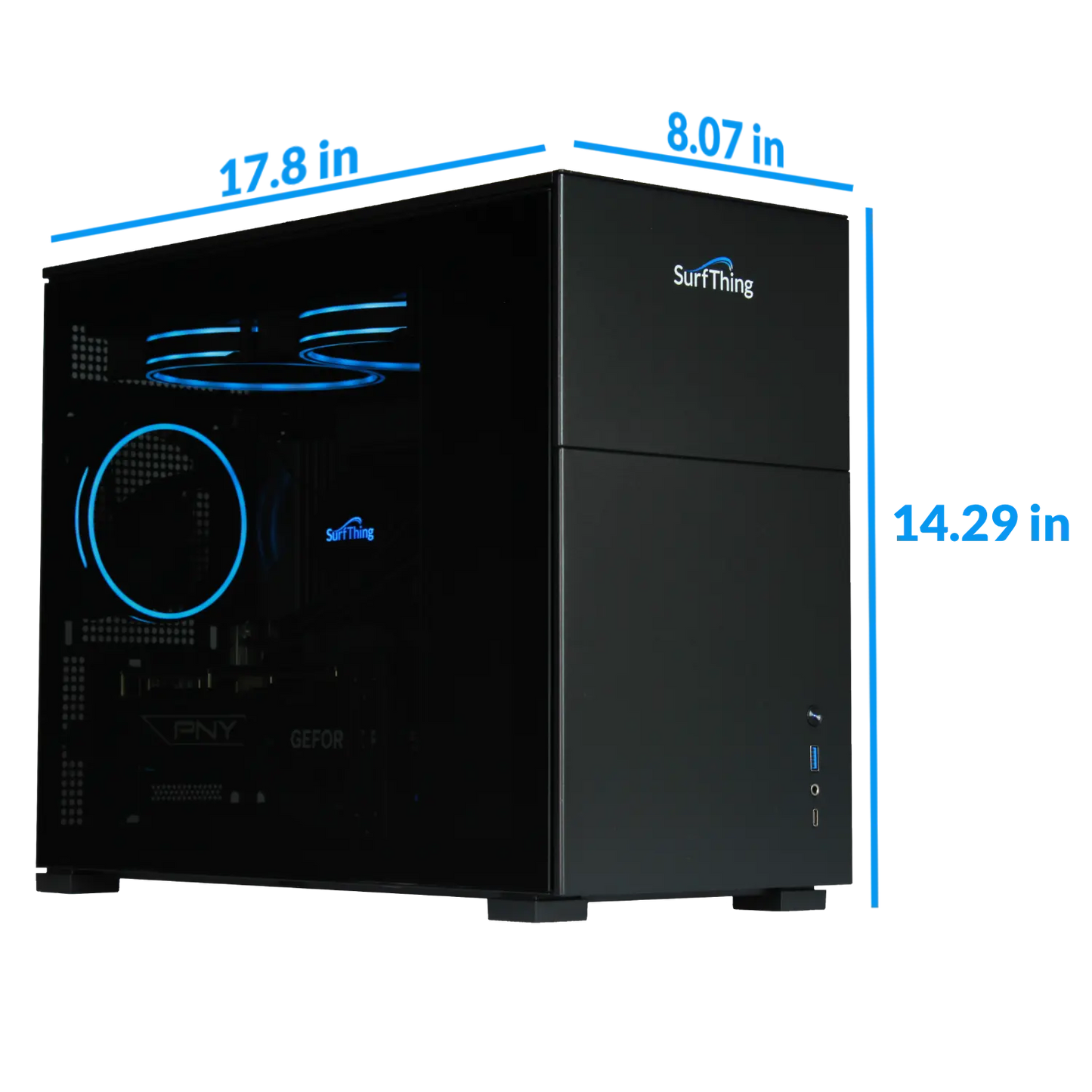 SurfThing SG3-5802 Golf Simulator and Gaming Computer SurfThing