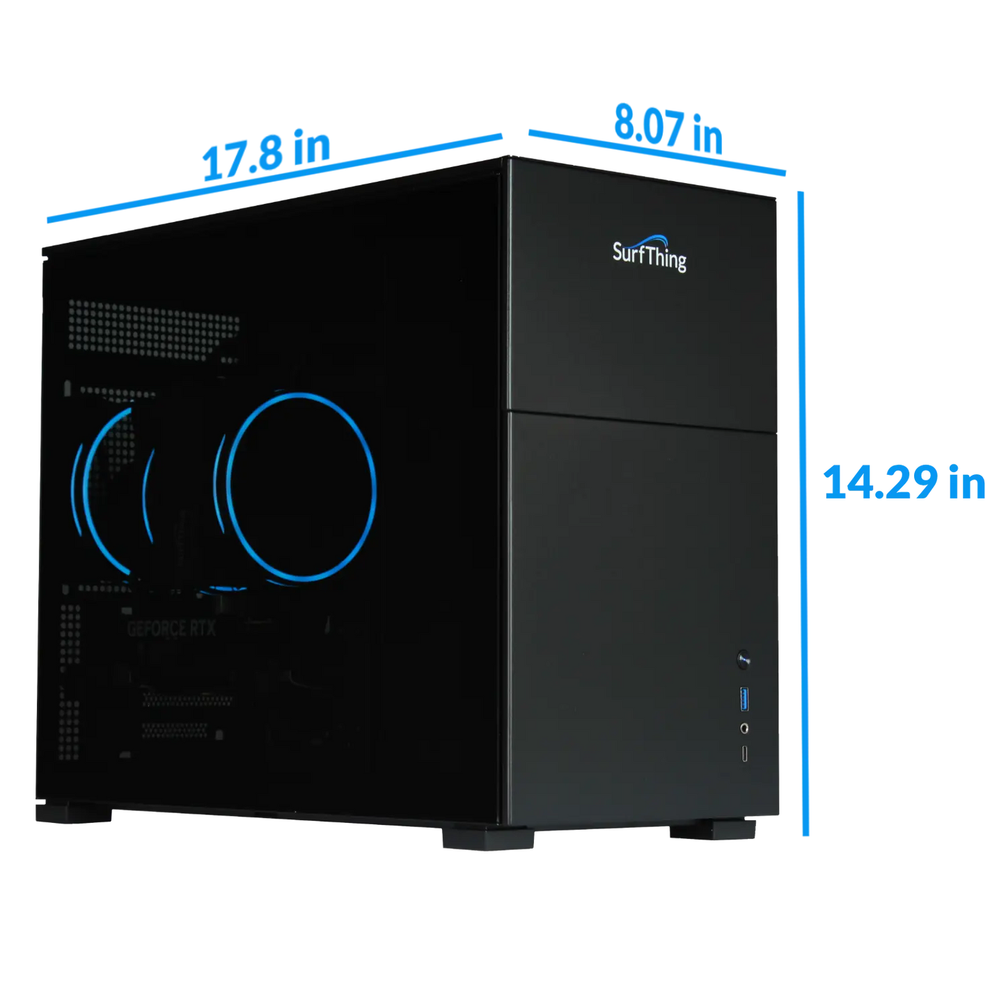 SurfThing SG3-5702Ti Golf Simulator and Gaming Computer SurfThing