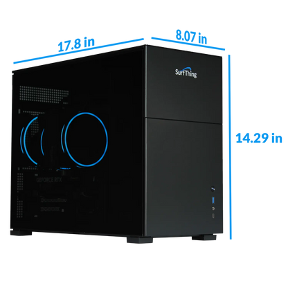 SurfThing SG3-5702Ti Golf Simulator and Gaming Computer SurfThing