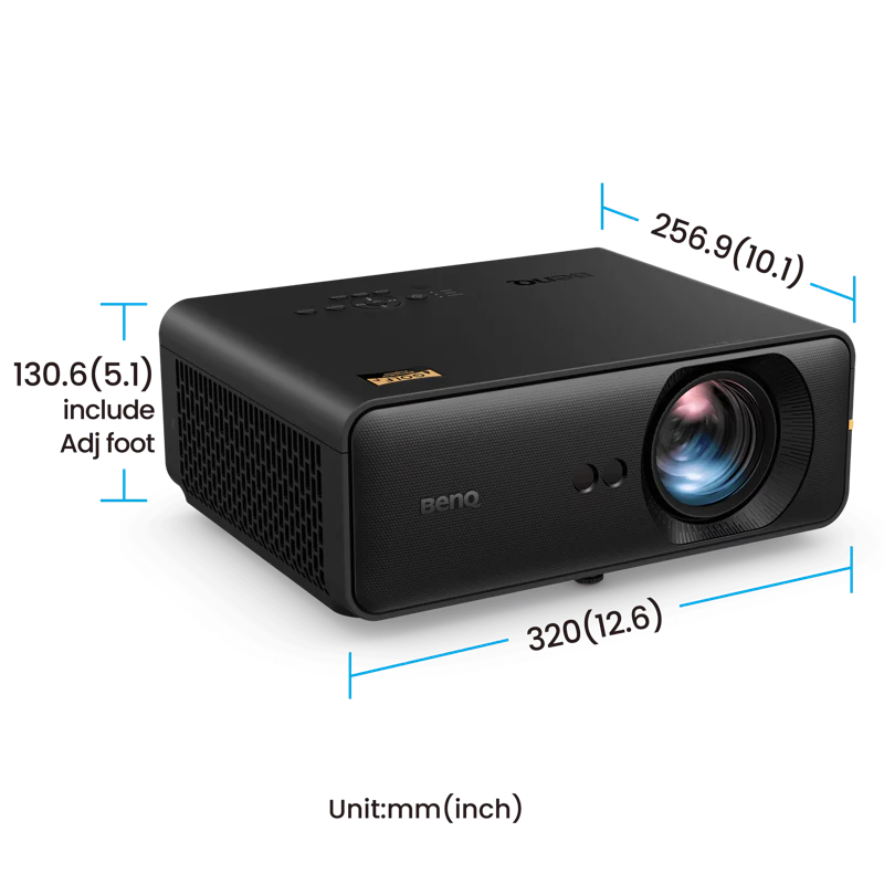 BenQ AH500ST 4000-Lumen Short Throw 1080P Laser Golf Simulator Projector BenQ