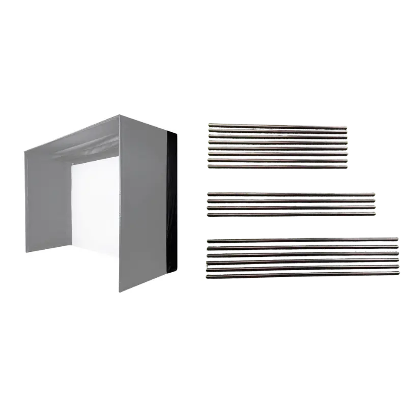 Carl's Place Back Cover Pipe Kit for Pro Golf Simulator Enclosure Carl's Place