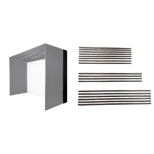 Carl's Place Back Cover Pipe Kit for Pro Golf Simulator Enclosure Carl's Place