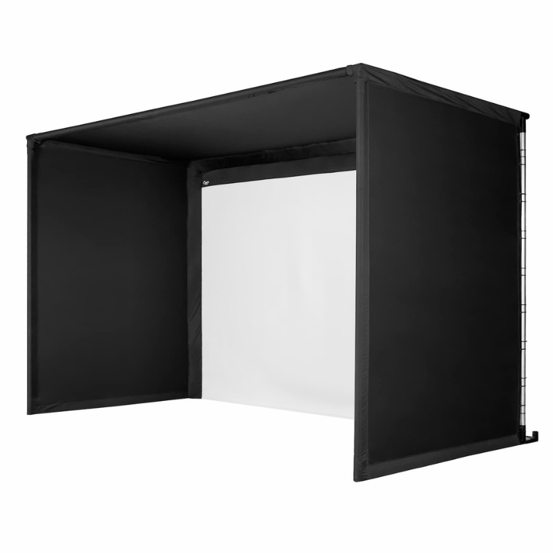 Carl's Place (C-Series) Pro Golf Simulator Enclosure Kit with Impact Screen