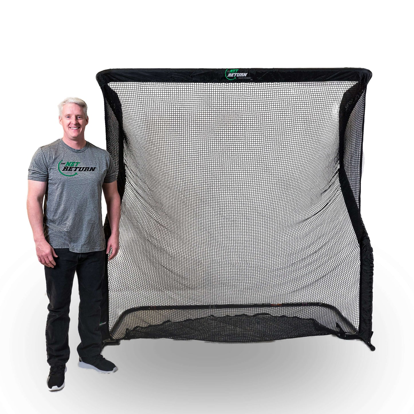 The Net Return Home Series V2 - 7'w x 7'h Golf Net-My Golf Direct