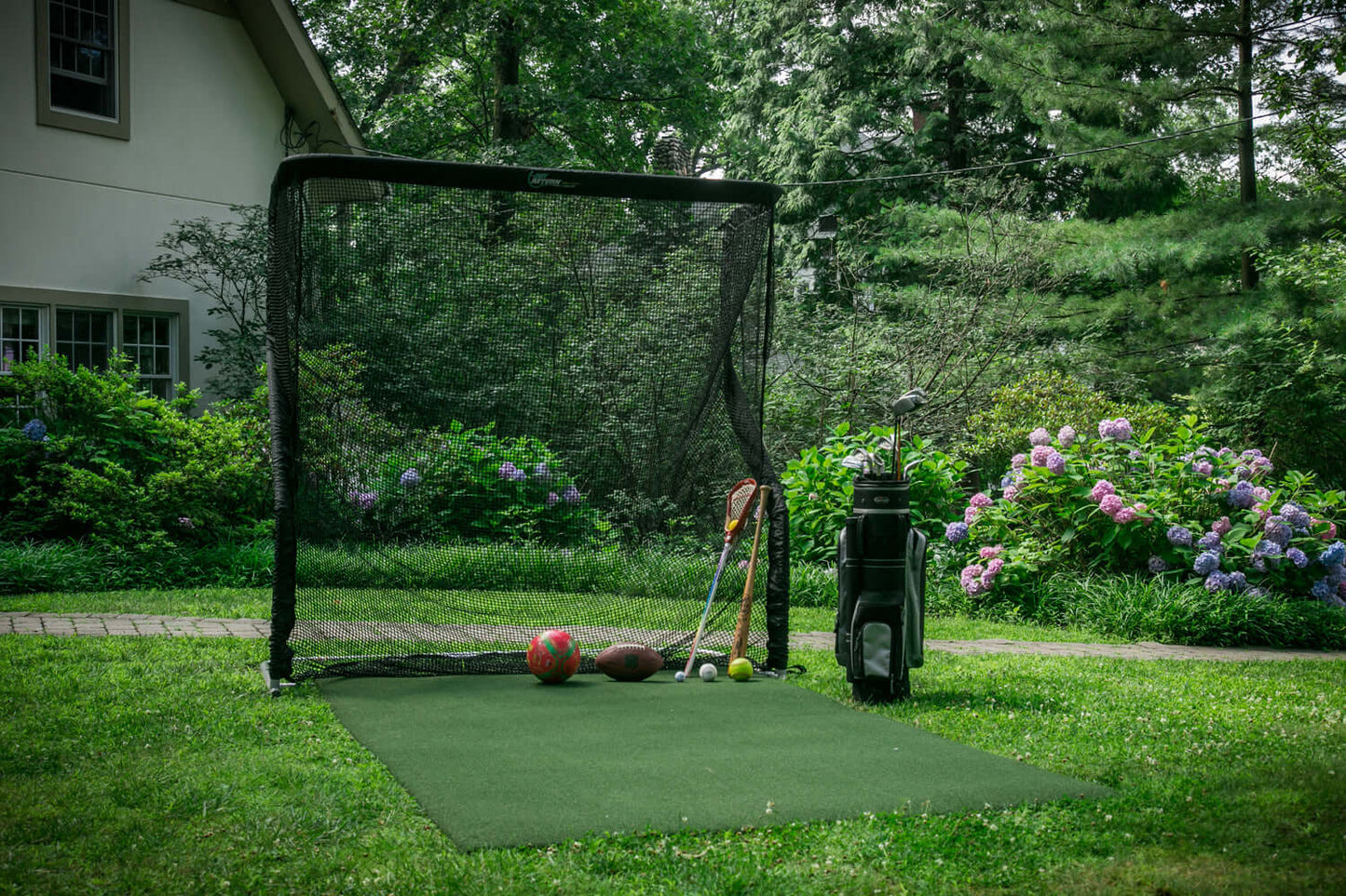 The Net Return Home Series V2 - 7'w x 7'h Golf Net-My Golf Direct