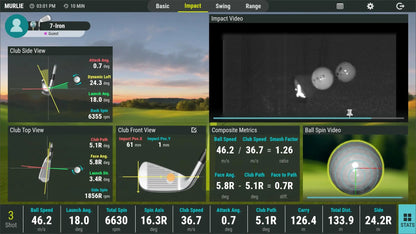 NVISAGE NEO-E Launch Monitor NVISAGE