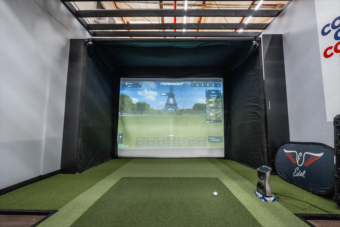 The SportScreen Parlour Series Golf Enclosure
