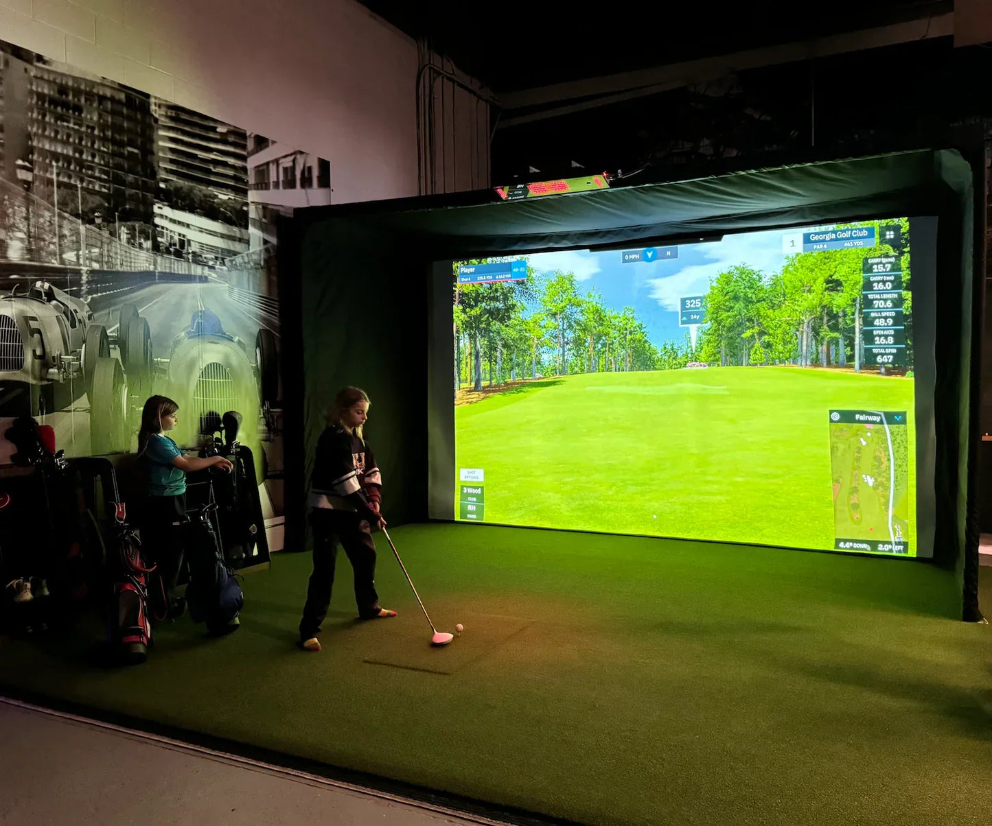 The SportScreen Parlour Series Golf Enclosure
