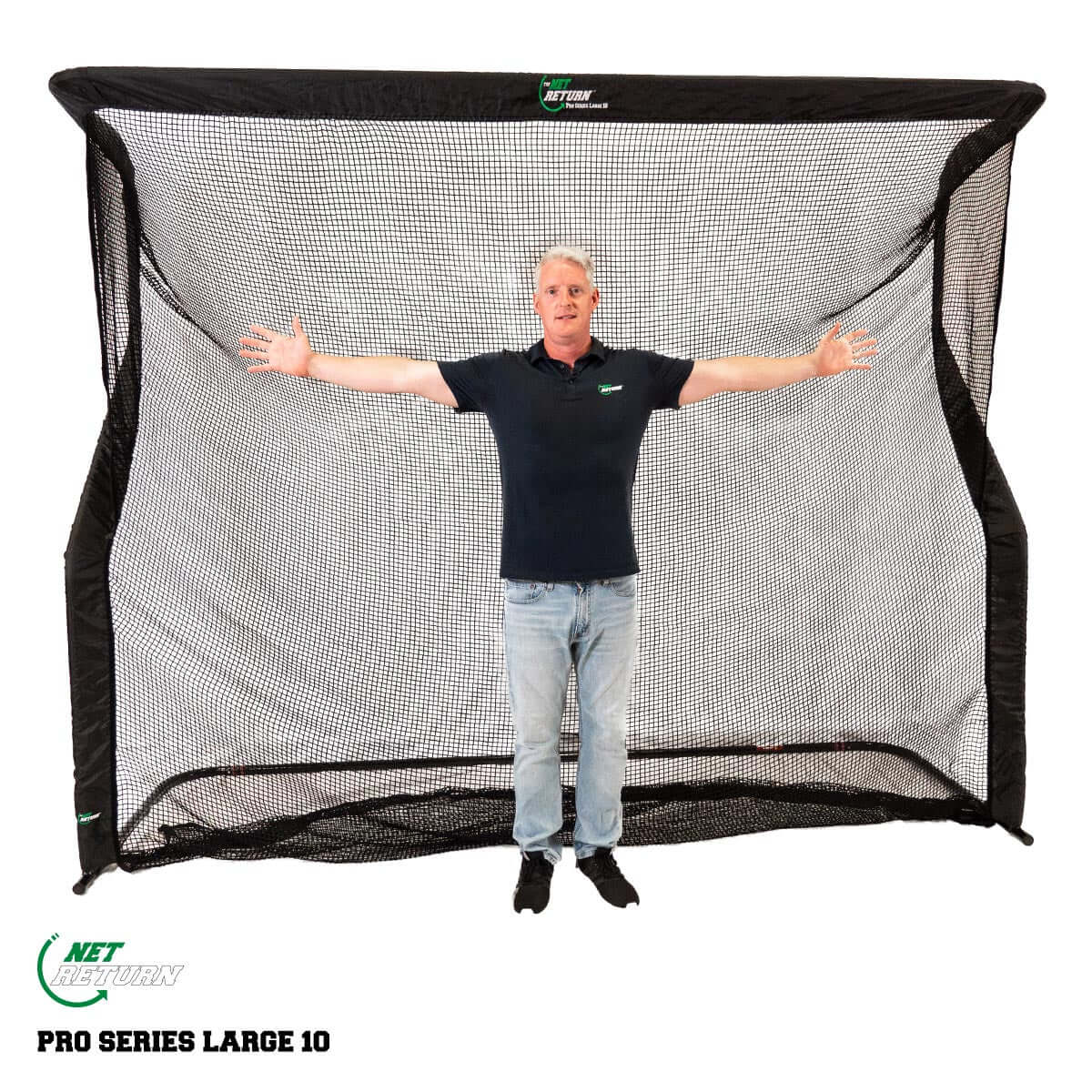 The Net Return Pro Series V2 - 10'w x 8'h Golf Net-My Golf Direct