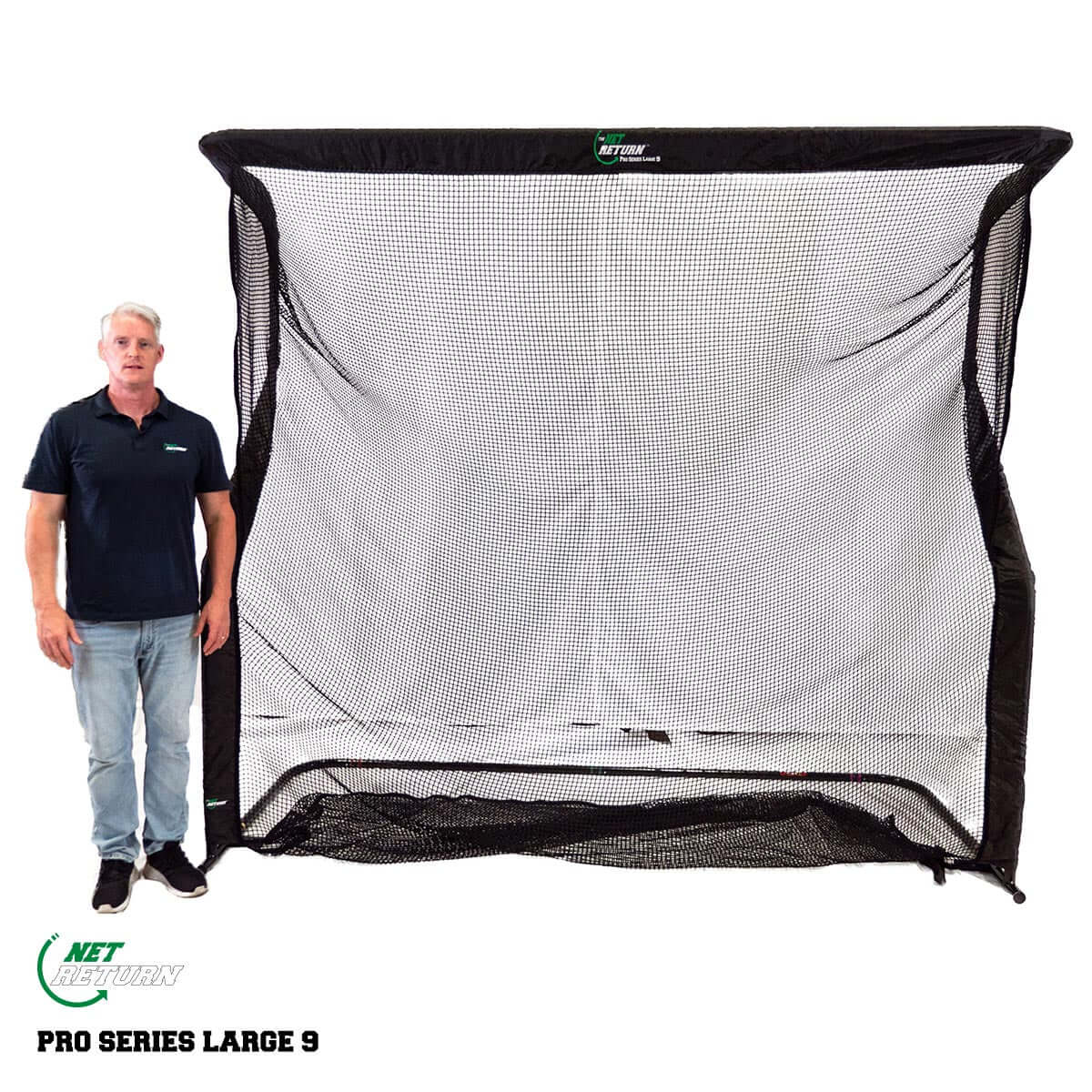 The Net Return Pro Series V2 - 9'w x 8'h Golf Net-My Golf Direct