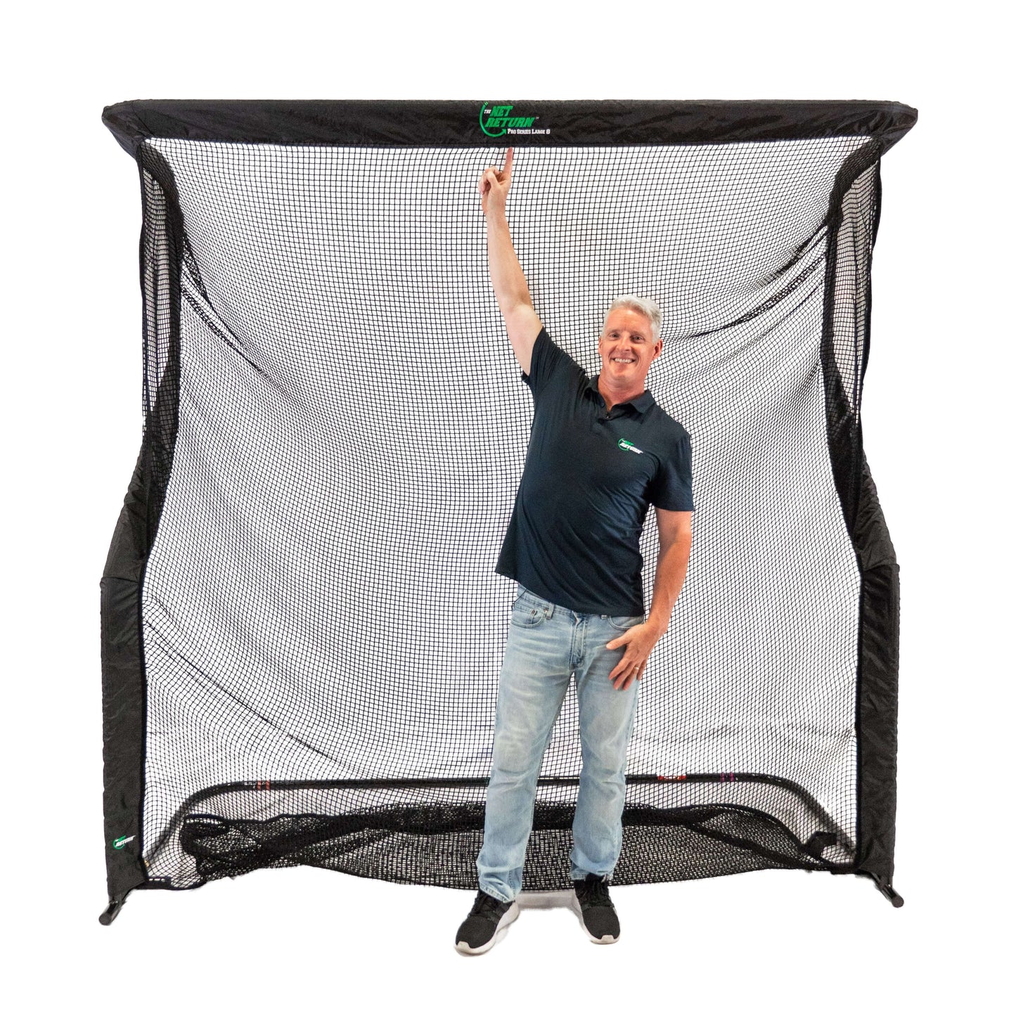 The Net Return Pro Series V2 - 8'w x 8'h Golf Net-My Golf Direct