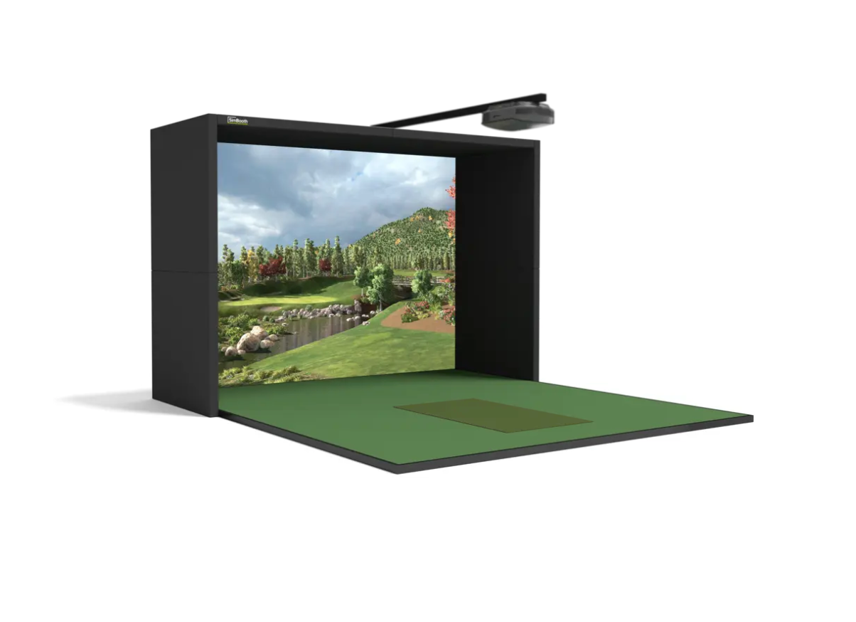 SimBooth 1 Golf Simulator Enclosure