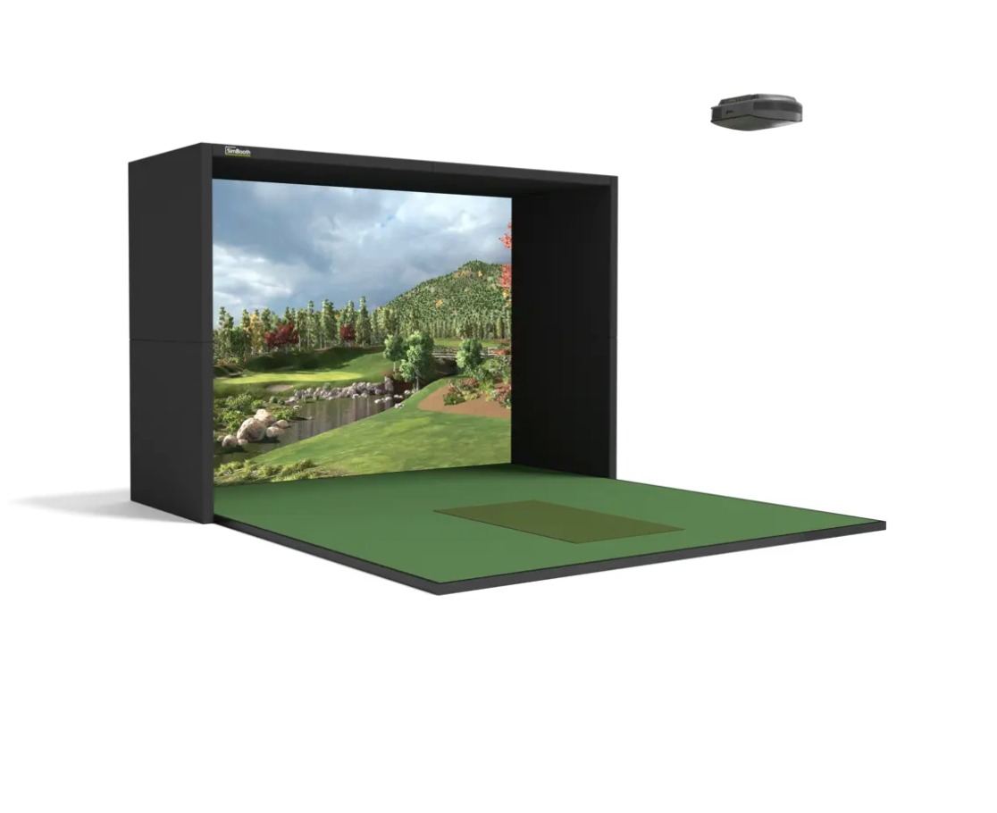 SimBooth 1 Golf Simulator Enclosure