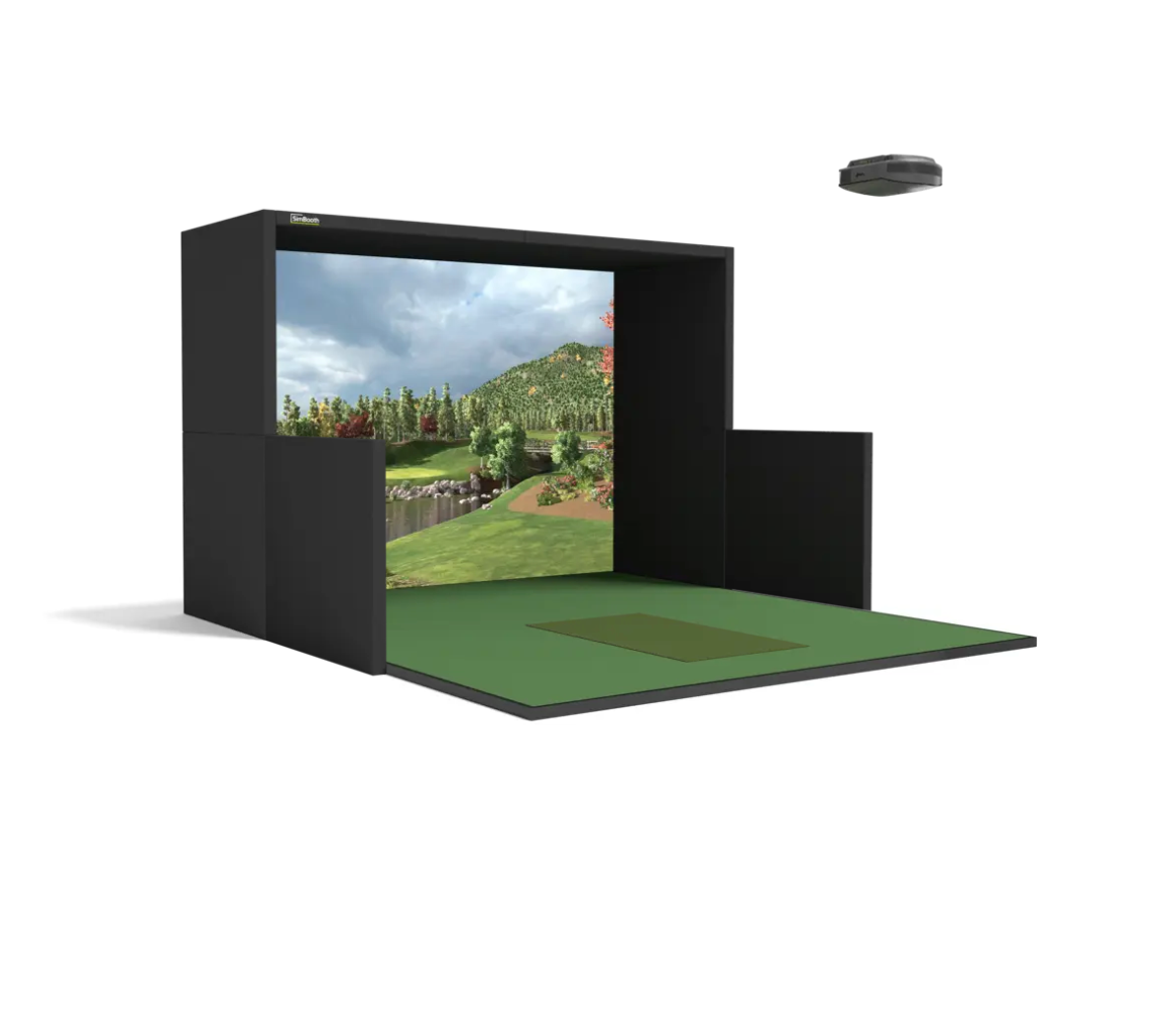 SimBooth 1 Golf Simulator Enclosure