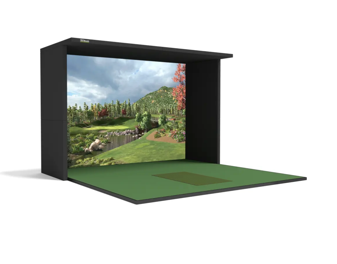 SimBooth 2 Golf Simulator Enclosure