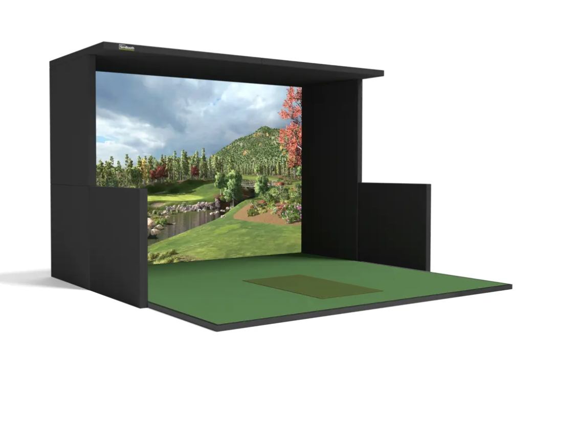 SimBooth 2 Golf Simulator Enclosure