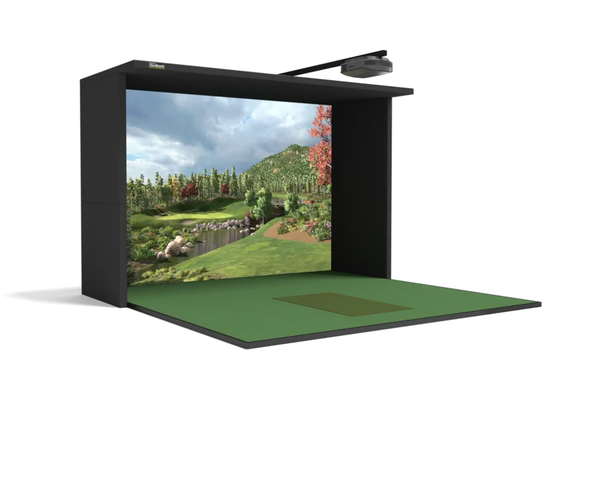 SimBooth 2 Golf Simulator Enclosure