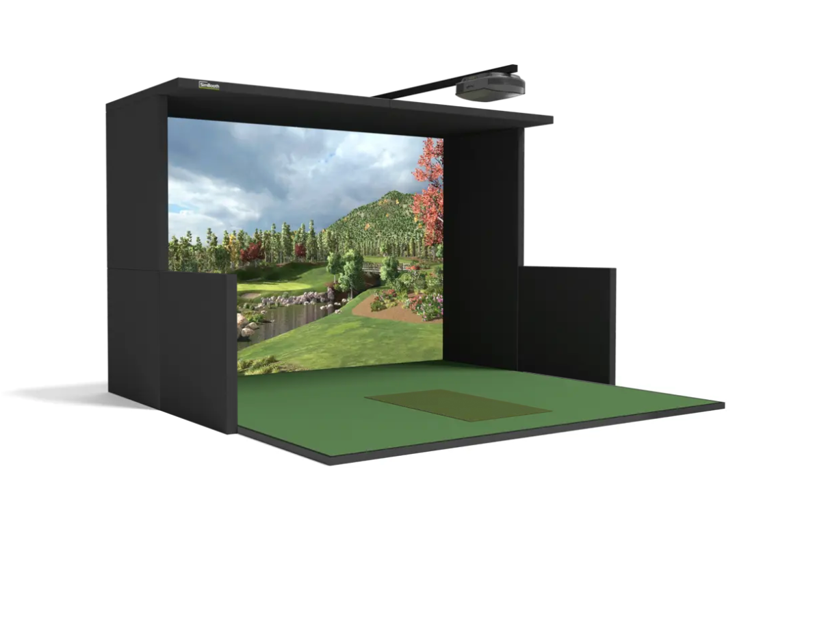 SimBooth 2 Golf Simulator Enclosure