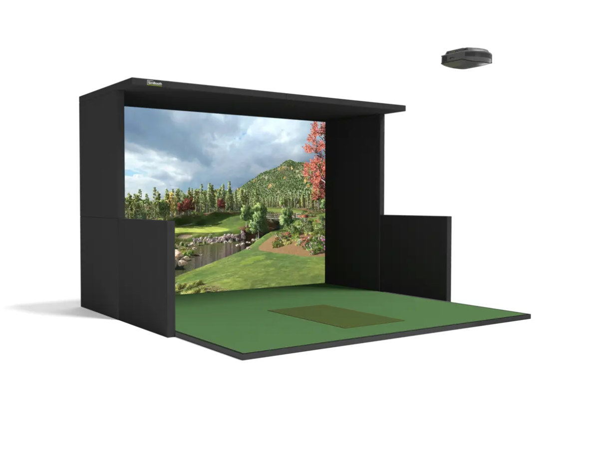 SimBooth 2 Golf Simulator Enclosure