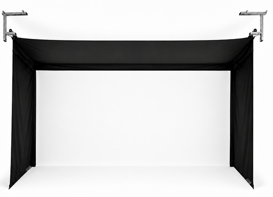 The SportScreen Vanish Series Retractable Golf Enclosure