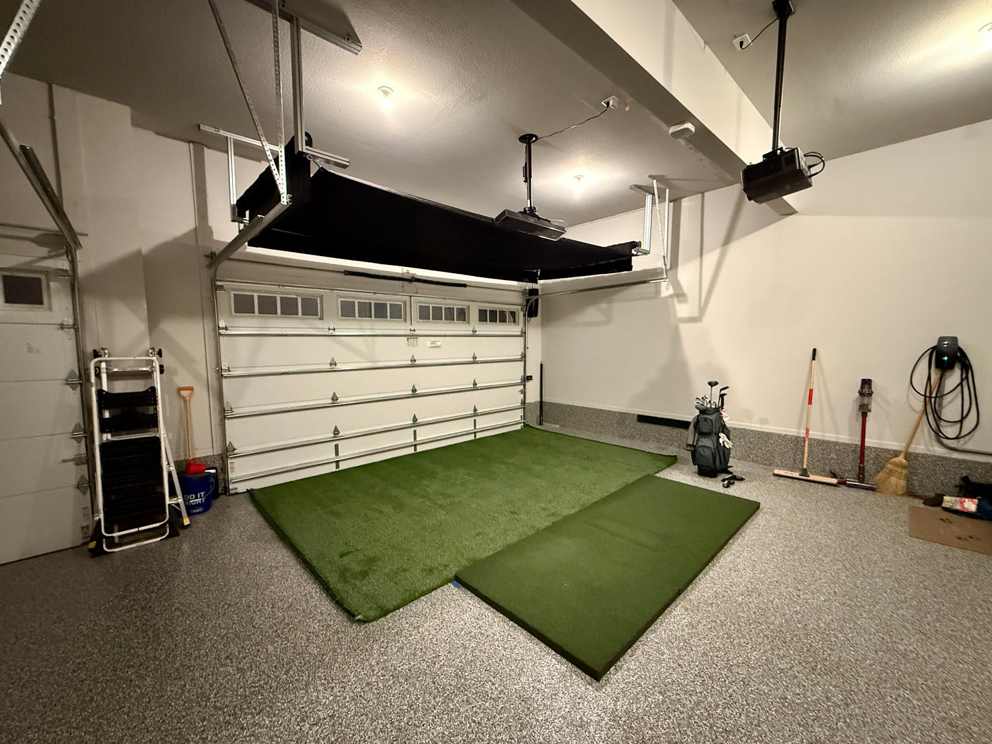 The SportScreen Vanish Series Retractable Golf Enclosure
