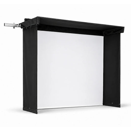 The SportScreen Vanish Lite Hybrid-Retractable Golf Enclosure