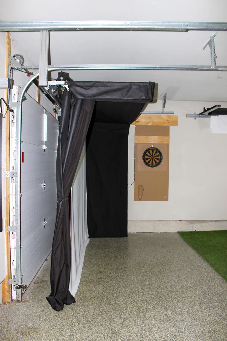 The SportScreen Vanish Lite Hybrid-Retractable Golf Enclosure