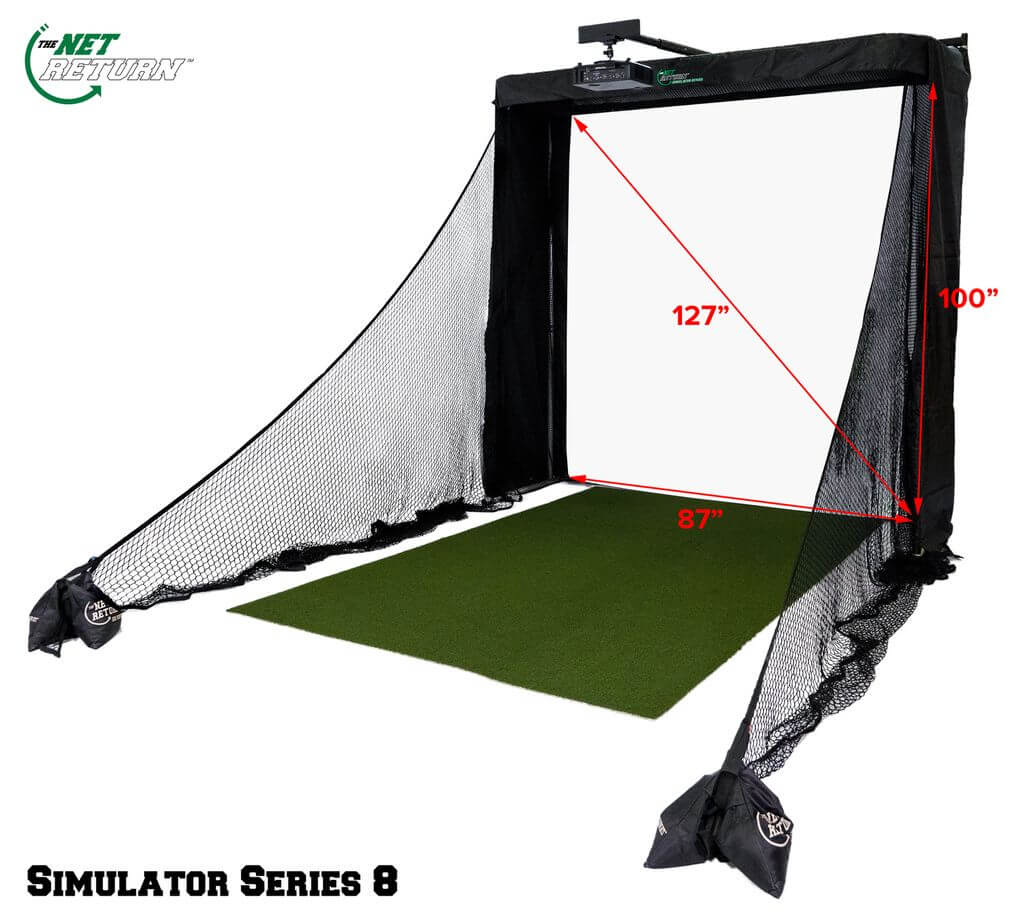 The Net Return Simulator Bay 8-My Golf Direct